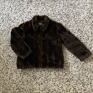Vintage Annalese Faux Fur Coat.